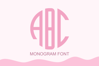 Crafting Your Signature with a Monogram Font