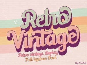 Retro Fonts for Modern Creative Projects