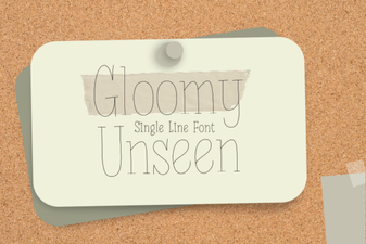 Unseen Fonts for Creative Design Projects