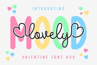 Lovely Mood Duo: Creative Font Pairing for Your Projects