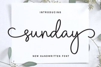Sunday Font Inspiration: Design Ideas & Creative Uses
