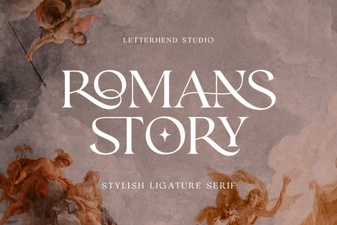 Craft a Story with the Romans Font